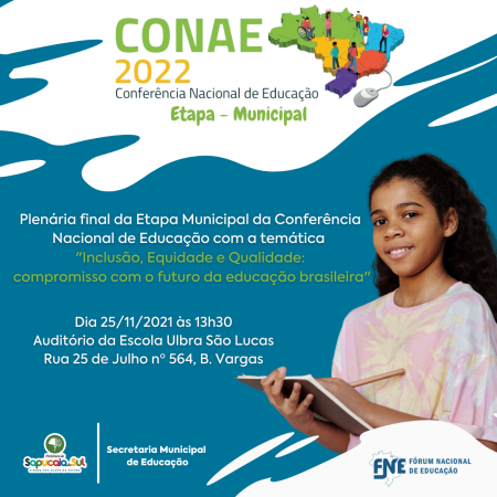 Etapa municipal de Conferência Nacional de Educação: saiba como