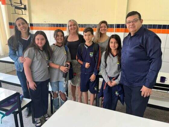 Café Nas Escolas na EMEF Primo Vacchi