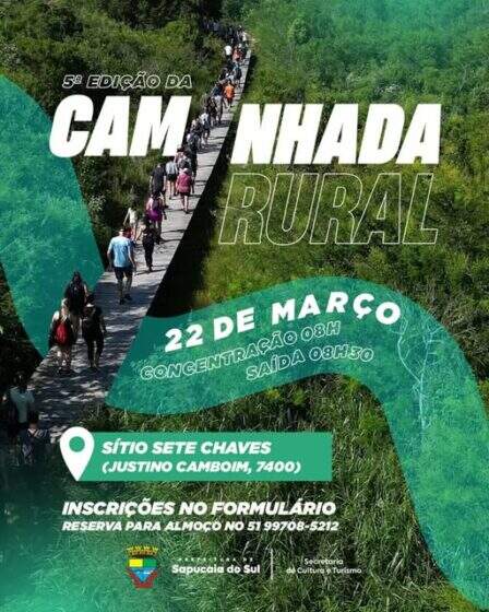 5ª CAMINHADA RURAL DE SAPUCAIA DO SUL