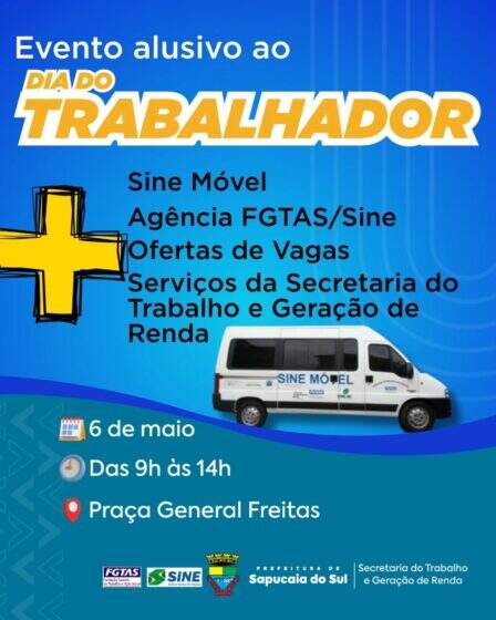 Dia do Trabalhador: Oportunidades de Emprego e Serviços Gratuitos na Praça General Freitas!