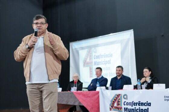 Foi realizado hoje a 4ª Conferência Municipal dos Direitos da Pessoa Idosa