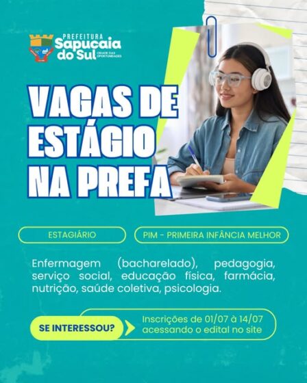 PROCESSO SELETIVO SIMPLIFICADO PARA VAGAS DE ESTÁGIO