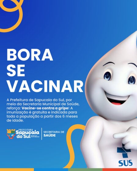 VACINAÇÃO CONTRA A GRIPE: PROTEJA-SE!