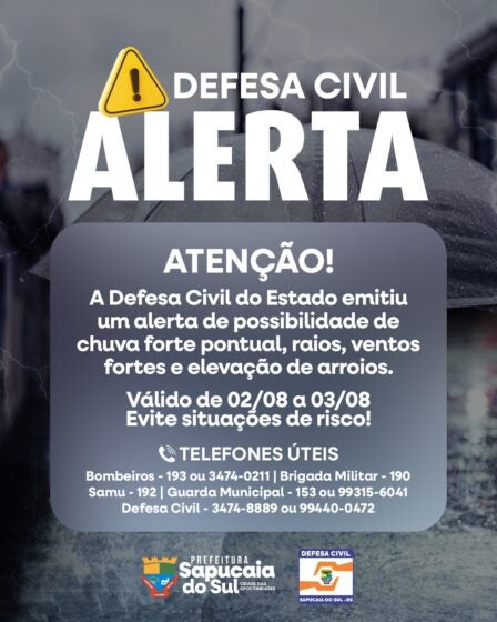 DEFESA CIVIL ALERTA