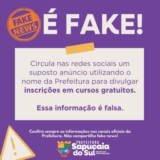 É FAKE
