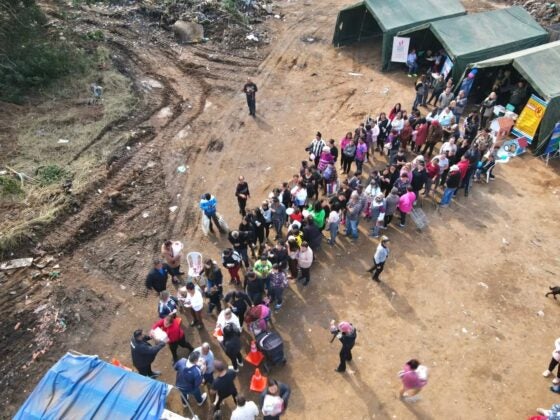PREFEITURA PROMOVE AÇÃO SOCIAL NA OCUPAÇÃO BOTAFOGO