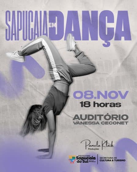 Festival Sapucaia em Dança acontece neste sábado