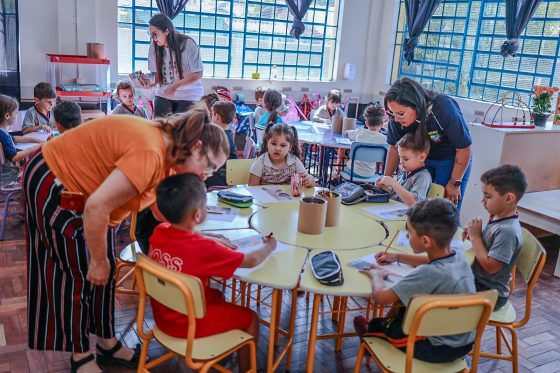 Turno integral atende 1.450 estudantes em Sapucaia do Sul