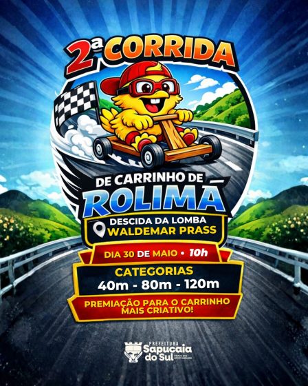 Descida da lomba Waldemar Prass acontece no dia 30 de maio