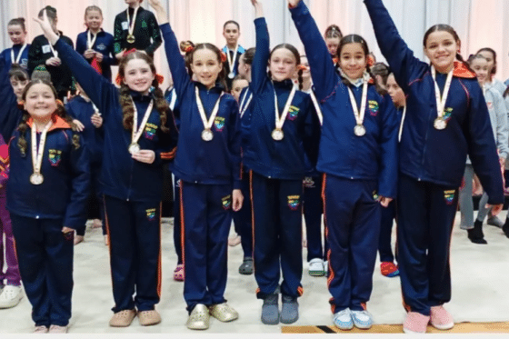 Estudantes de Sapucaia do Sul participam do V Troféu de Ginástica Artística em Porto Alegre