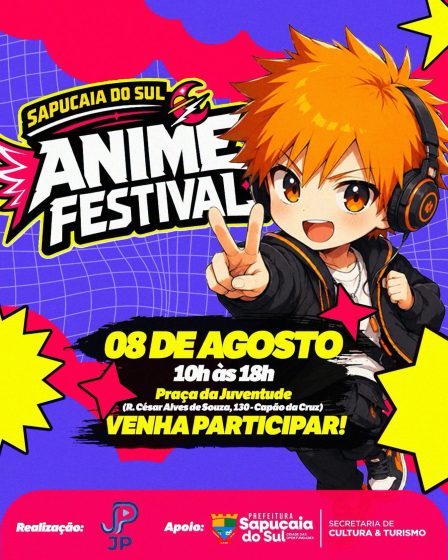 Anime Festival acontece em Sapucaia do Sul no dia 8 de agosto