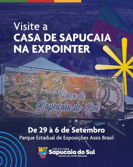 Visite a Casa de Sapucaia do Sul na Expointer 2026!