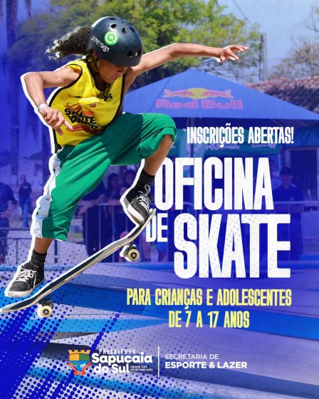 Inscrições abertas para oficinas de skate