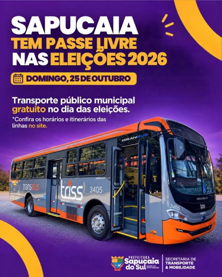 Passe livre no segundo turno das eleições 2026